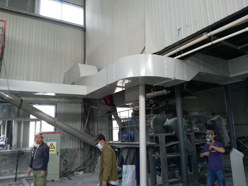 濕簾冷風機降溫管道的安裝及實踐